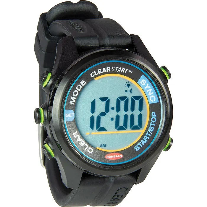 Ronstan Clearstart Sailing Watch - RF4054A 40mm Black - Click Image to Close
